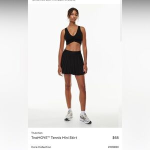 Aritzia TNAction Pleated Tennis Skirt Size M